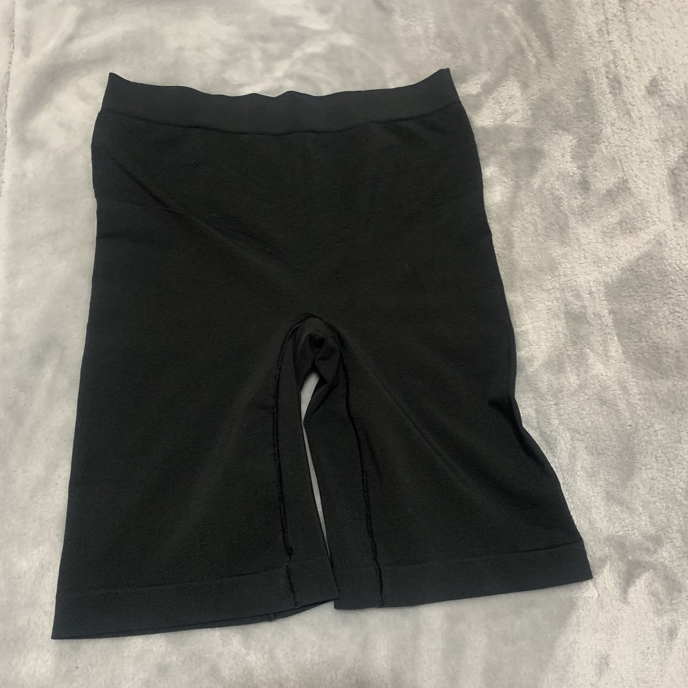 WORKIT! Women's Black High Waist‎ Seamless Compression Shaper Shorts Size M